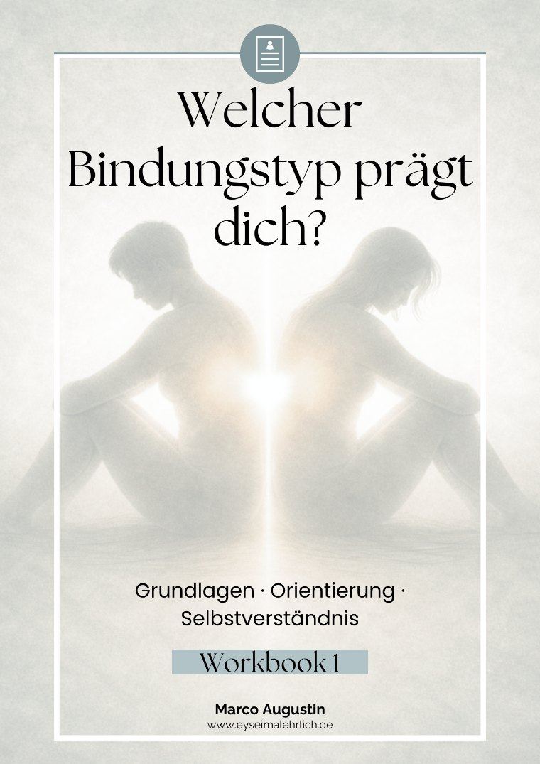 Cover: Welcher Bindungstyp prägt dich? - Workbook 1